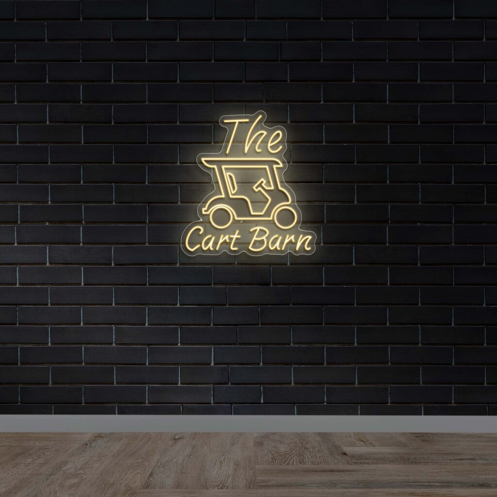 The Cart Barn - Premium Neon Artwork