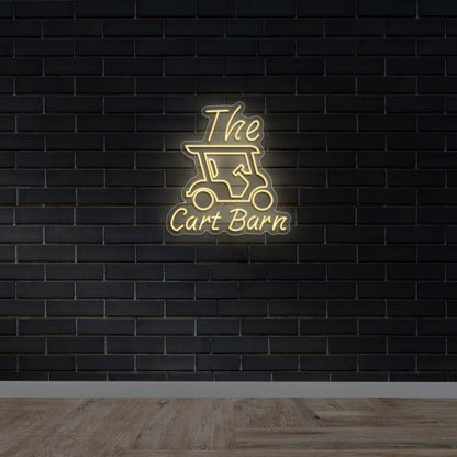 The Cart Barn - Premium Neon Artwork