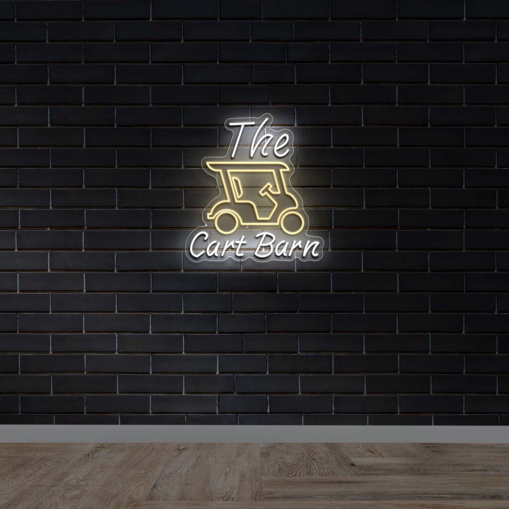 The Cart Barn - Premium Neon Artwork