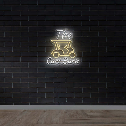 The Cart Barn - Premium Neon Artwork