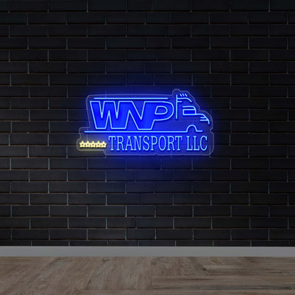 WNP Transport LLC - Premium Neon Artwork