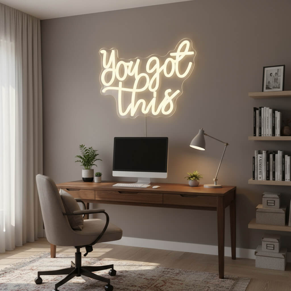 You Got This - Inspirational LED Neon Sign