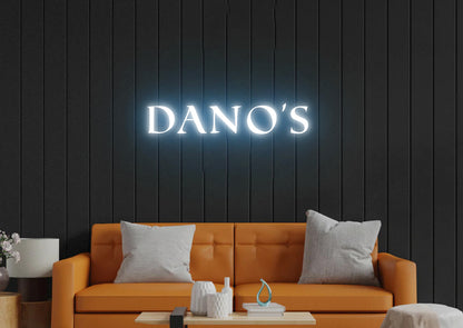 Dano's - Premium Neon Artwork